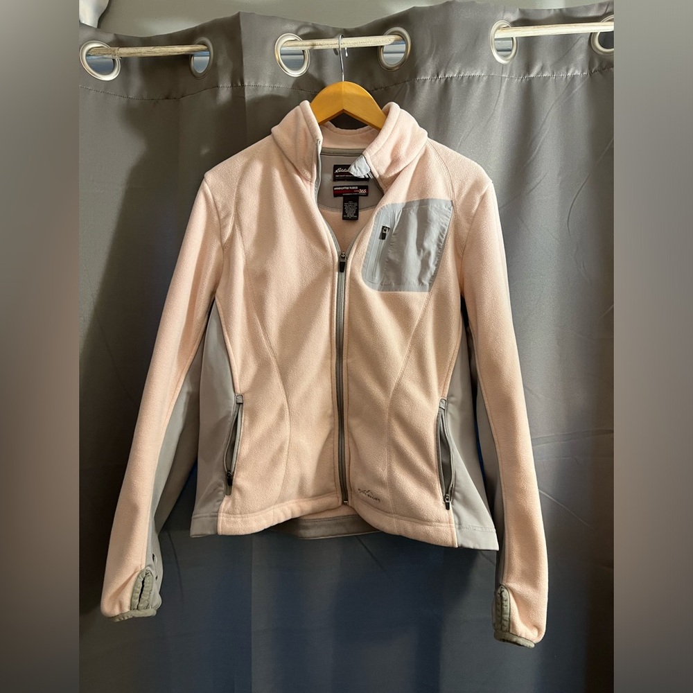Eddie Bauer Windcutter Fleece GUC Pink